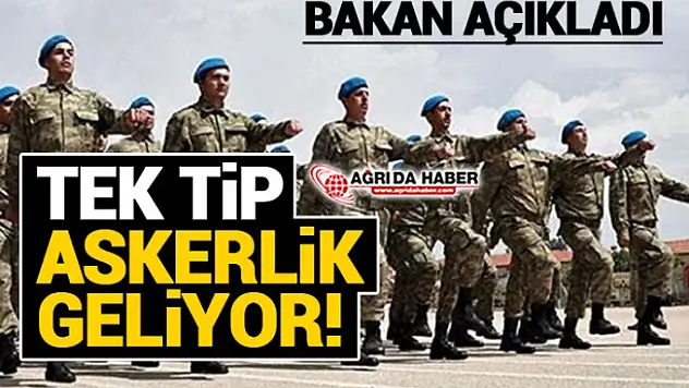 Bakan Hulusi Akar Açıkladı! Tek Tip Askerlik Geliyor!