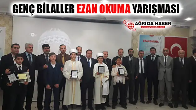 Ağrı'da Genç Bilaller Ezan Okuma Yarışması