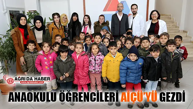 Anaokulu Öğrencileri AİÇÜ'yü Gezdi
