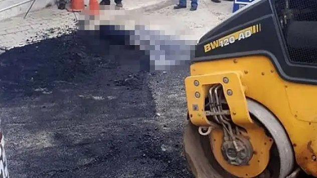 Silindirin Altında Kaldı! Feci Ölüm