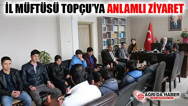 İl Müftüsü Tandoğan Topçu'ya Anlamlı Ziyaret