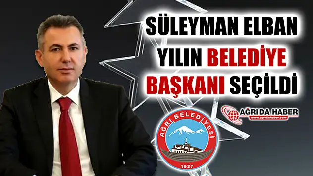 Süleyman Elban Yılın Kayyum Belediye Başkanı Seçildi