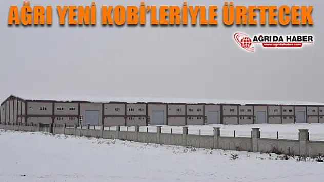 Ağrı Yeni KOBİ'leriyle Üretecek