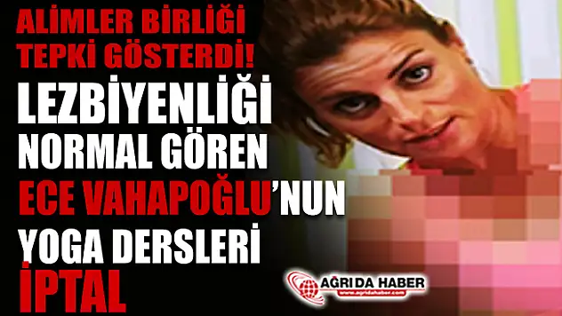 Alimler birliği Karşı Çıktı 'Ece Vahapoğlu ile Çocuk Yogası' İptal Edildi