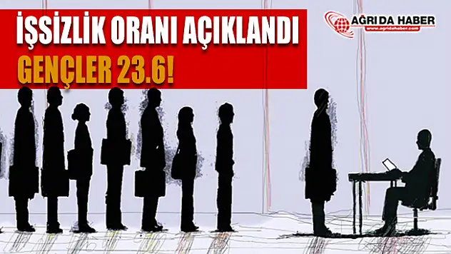 İşsizlik Oranları Açıklandı! Gençlerde Oran Yüzde 23.6