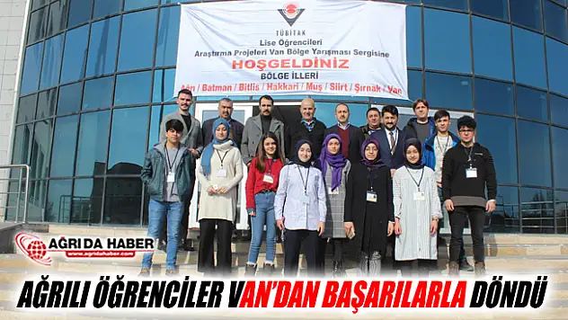 Ağrılı Öğrenciler Van'dan Başarılarla Döndü