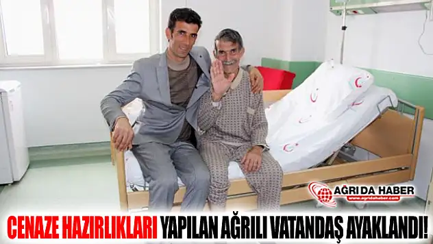 Cenaze Hazırlıkları Yapılan Ağrılı Vatandaş Ayaklandı!