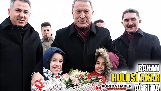 Milli Savunma Bakan'ı Hulusi Akar Ağrı'da!