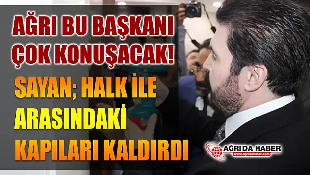Ağrı Belediye Başkanı Savcı Sayan Süleyman Elban'dan Koltuğu Devraldı