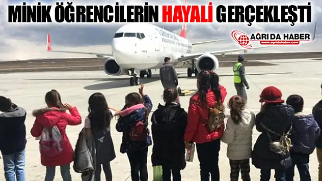 Ağrı'da Minik Öğrencilerin Hayali Gerçekleşti