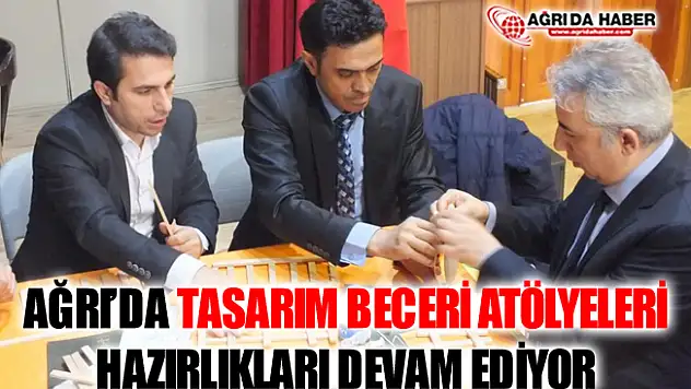 Ağrı'da Tasarım Beceri Atölyelerine Yoğun İlgi