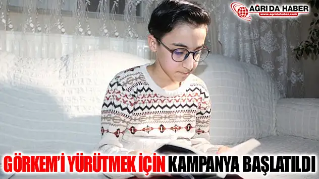 Ağrı Eleşkirt'te Küçük Görkem'i Yürütebilmek İçin Kampanya Başlatıldı