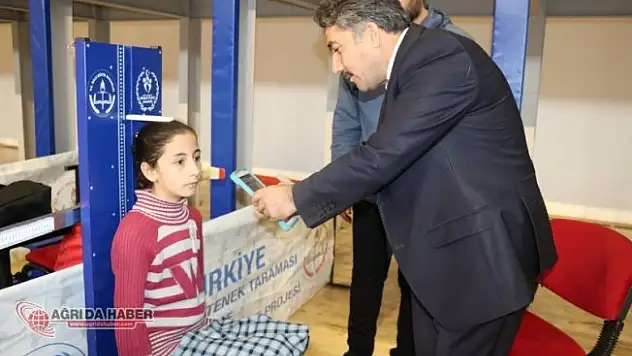 Ağrı'da 'Türkiye Sportif Yetenek Taraması ve Spora Yönlendirme Projesi'