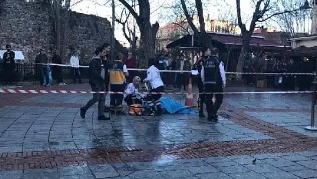 Galata Kulesinde Akılalmaz kaza