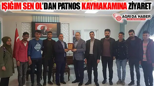 Patnos Kaymakamına Anlamlı Ziyaret