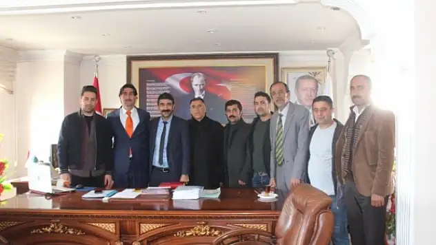 Taşlıçay Spor Kulübü'nden Belediye Başkanı Taşdemir'e Ziyaret