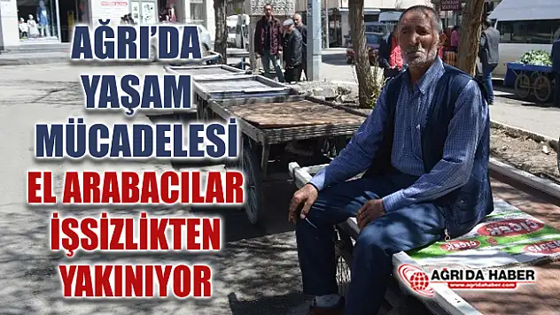 Ağrı'da El Aracılar Yaşam Mücadelesi veriyor