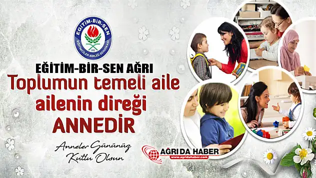 Eğitim-Bir-Sen Ağrı Şube Yönetimi Anneler Günü Basın Açıklaması