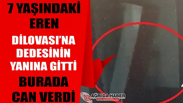 Ağrı'dan Dilovası'na Dedesinin yanına giden çocuk dolabın altında can verdi