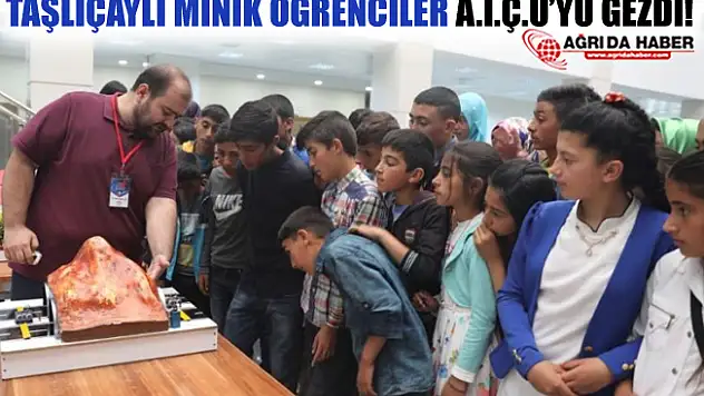 Taşlıçay'lı Öğrenciler A.İ.Ç.Ü'yü Gezdiler