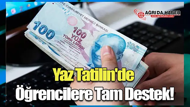 Yaz Tatilin'de Öğrencilere Tam Destek!