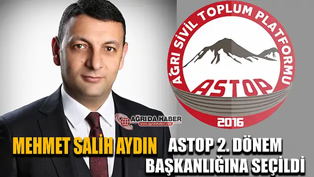 Ağrı Baro Başkanı Av. Mehmet Salih Aydın ATSOP Başkanı oldu