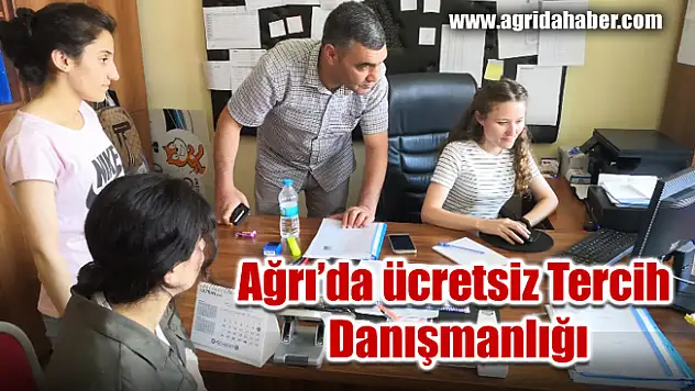 Ağrı'da ücretsiz Tercih Danışmanlığı