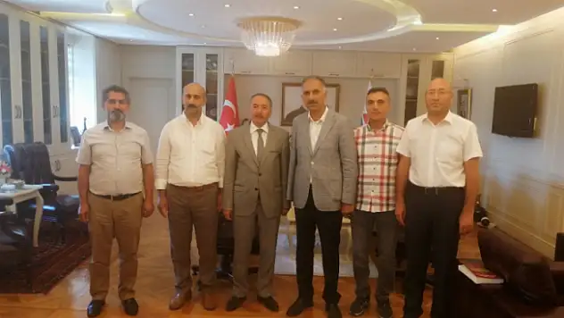 Eğitim-Bir-Sen'den Rektör Karabulut'a Ziyaret