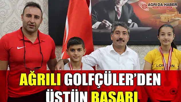 Ağrılı Golfçüler'den Üstün Başarı