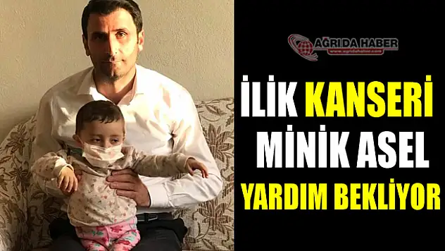 Ağrılı Minik Asel Destek Bekliyor
