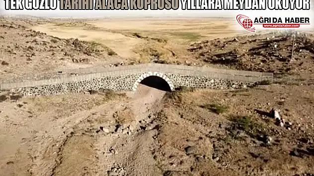 Tarihi Doğubayazıt Alaca Köprü Yıllara Meydan Okuyor