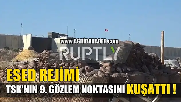 TSK'nın Suriye'deki 9.gözlem noktası Esed Rejiminin Kuşatması Altında! VİDEO