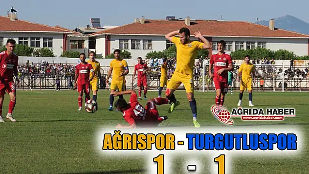 Ağrı Spor Deplasmandan Puanla Döndü