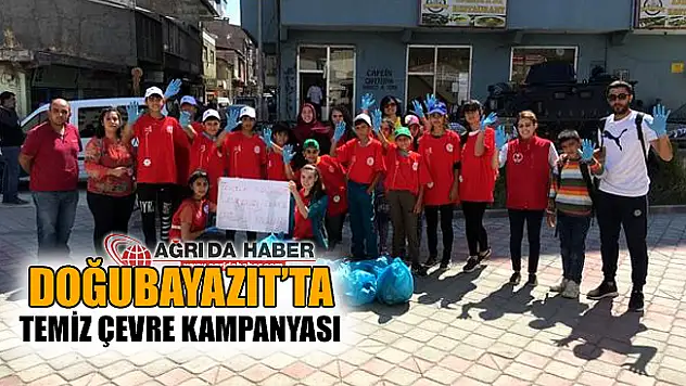 Doğubayazıt'ta Gönüllü Gençlerden Temiz Çevre Kampanyası!