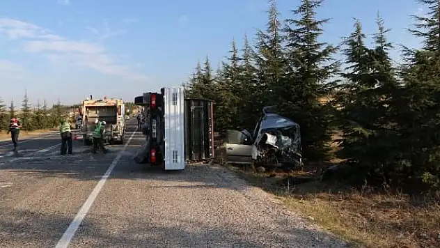 Eskişehir'de Trafik kazası! 2 ölü 2 yaralı