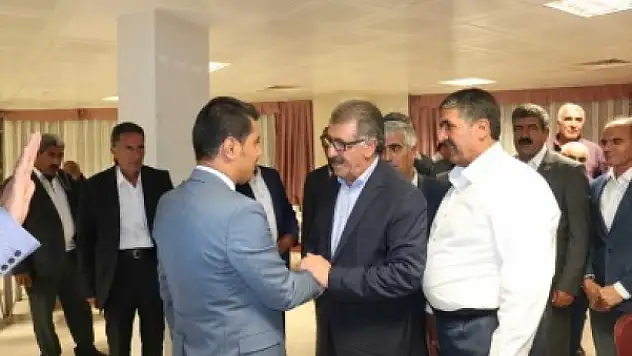 Kaymakam Öner'e Veda için yemek düzenlendi