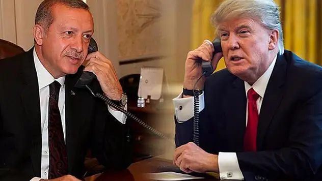 Cumhurbaşkanı Erdoğan Trump ile konuştu!