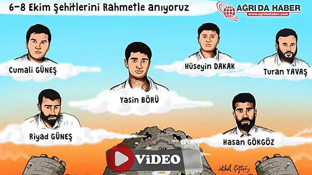 Diyarbakır'da 6-8 Ekim Olaylarında Şehid edilen Kardeşlerimiz Rahmetle anıldı