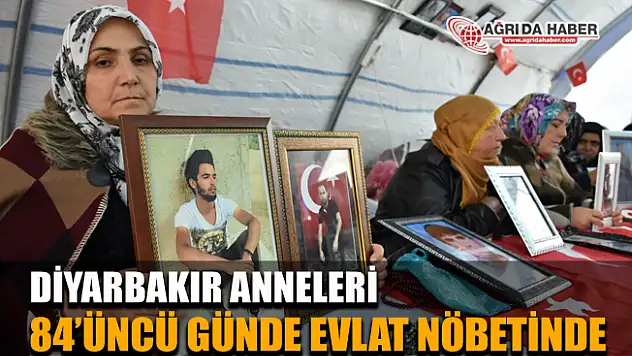 Diyarbakır Annelerinin HDP İL Binası Önündeki Nöbetleri 84'üncü gününde