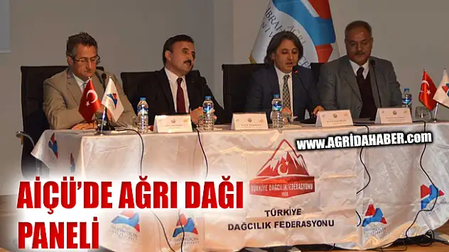 11 Aralık Uluslararası Dağ Gününde Ağrı Dağı Paneli