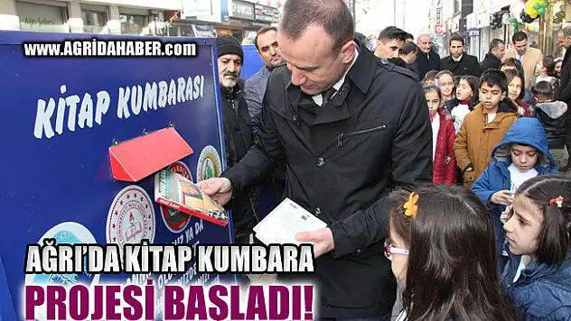 Ağrı MEM Kitap Kumbara Projesini Başlattı
