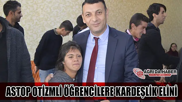 ASTOP OTİZMLİ ÖĞRENCİLERE KARDEŞLİK ELİNİ UZATTI
