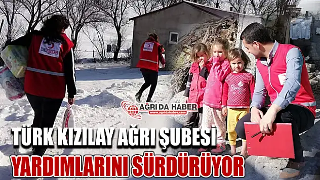 Kızılay Ağrı Şubesi Vatandaşların Nefesi Oluyor