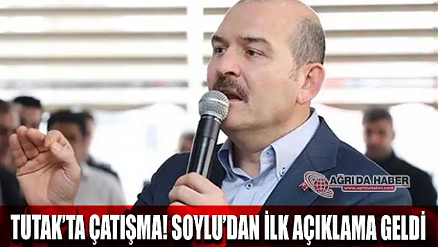 Süleyman Soylu'dan Ağrı'da Yaşanan Çatışma İçin Açıklama