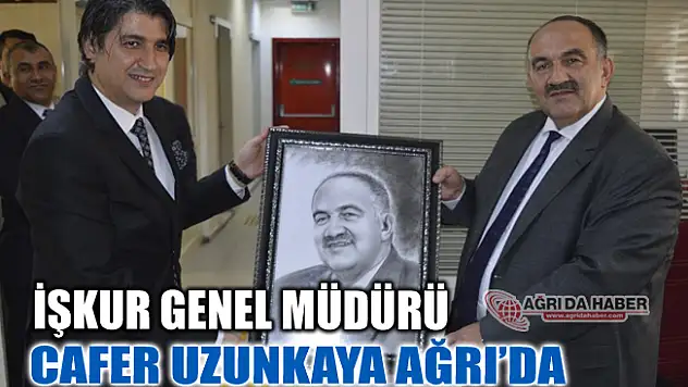 Türkiye İş Kurumu Genel Müdürü Cafer Uzunkaya Ağrı'da