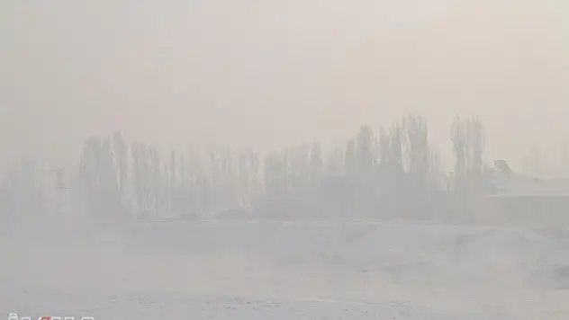 Ağrı'da Murat Nehri Buz Tuttu!