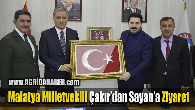 Ak Parti Malatya Milletvekili Ahmet Çakır'dan Savcı Sayan'a Ziyaret