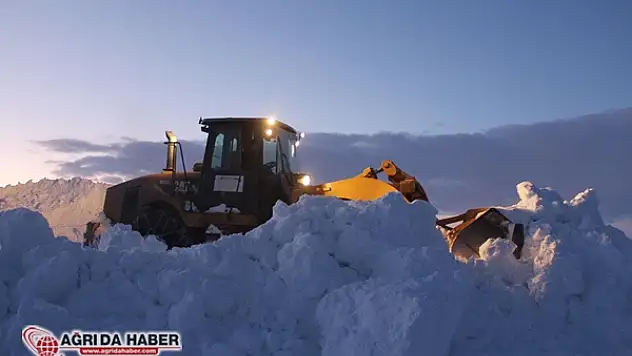 Ağrı'da 179 köy yolu ulaşıma kapalı