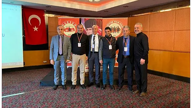 Eğitim Hak Sen Genel Başkanı Hanifi Gökçek güven tazeledi