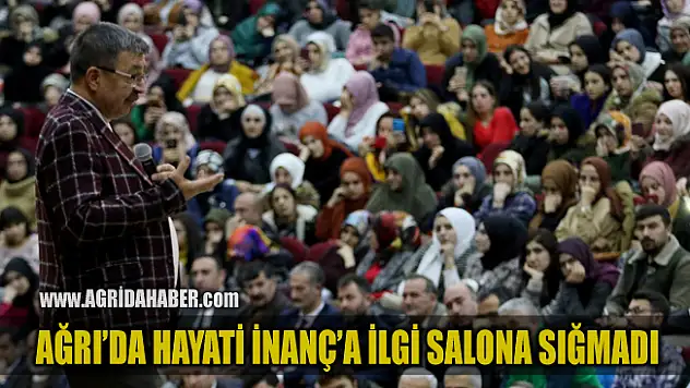 Hayati İnanç Ağrı'da Salonlara Sığmadı